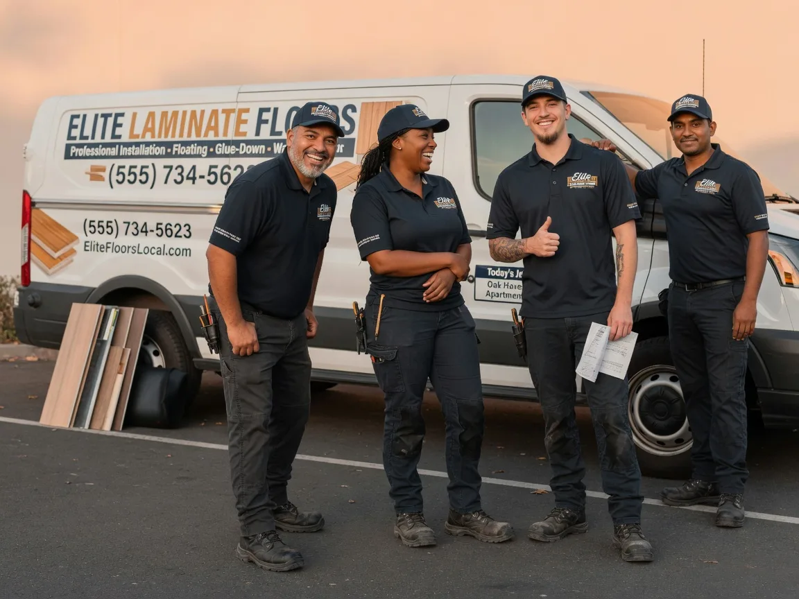 Laminate flooring installation company in Garber, OK